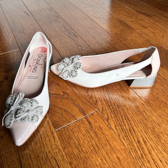 Brand new blush chunky heel shoes - Picture 2 of 5